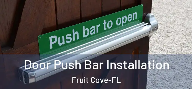  Door Push Bar Installation Fruit Cove-FL